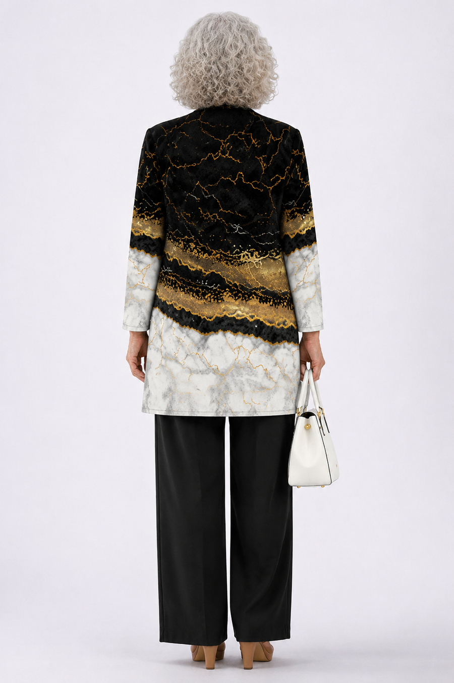ELIZA & MAREN | YVONNE MARBLE THREE-PIECE SET FOR WOMEN