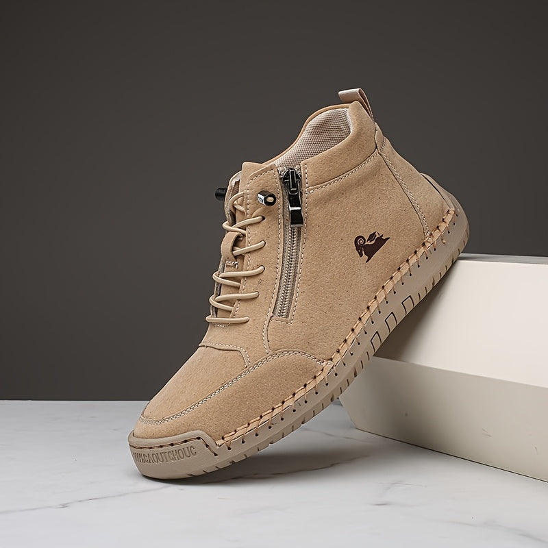ELIZA & MAREN | SIDE ZIP WALKING SHOES FOR WOMEN