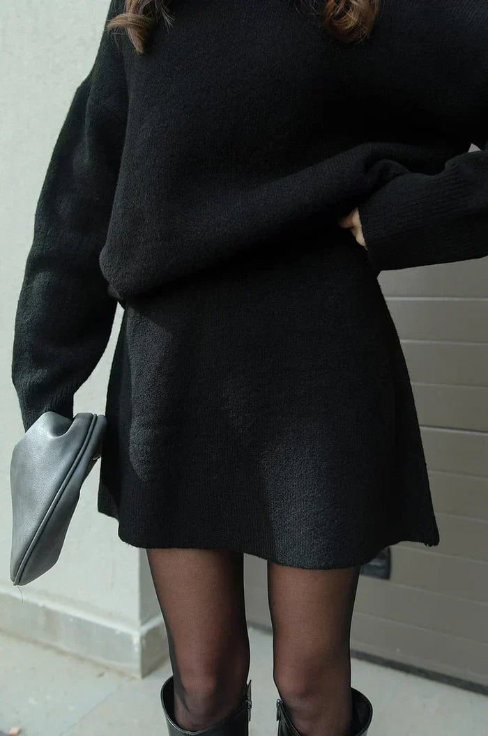 ELIZA & MAREN | KNIT SKIRT SET FOR WOMEN