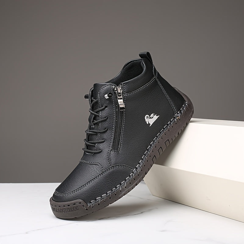 ELIZA & MAREN | SIDE ZIP WALKING SHOES FOR WOMEN