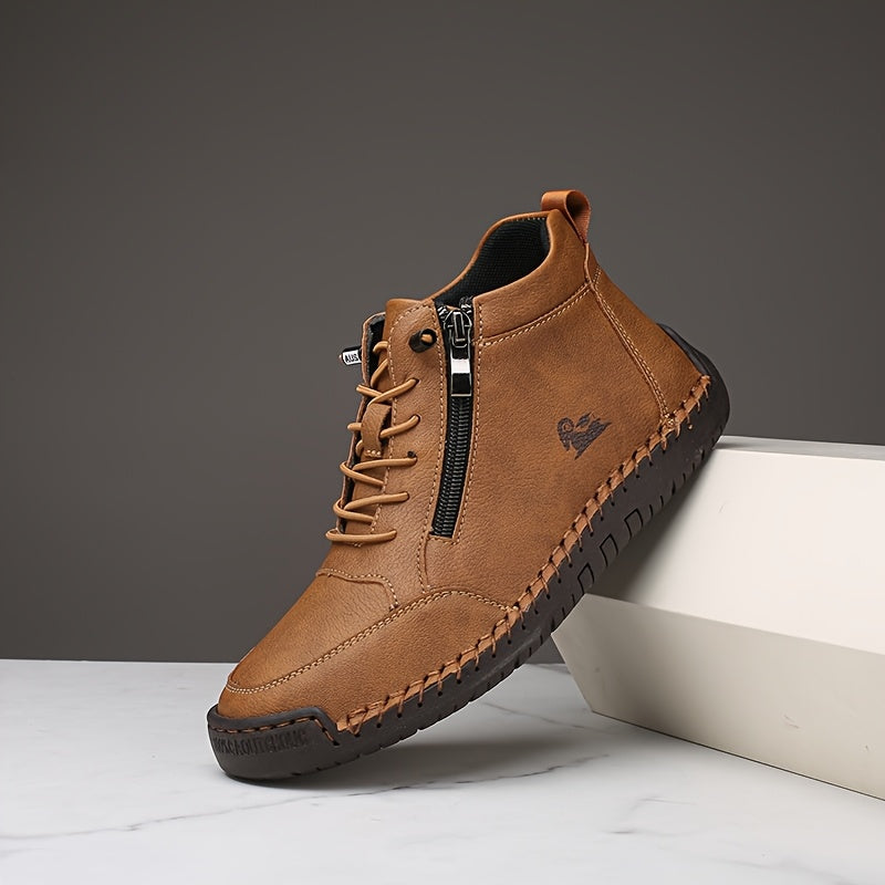 ELIZA & MAREN | SIDE ZIP WALKING SHOES FOR WOMEN