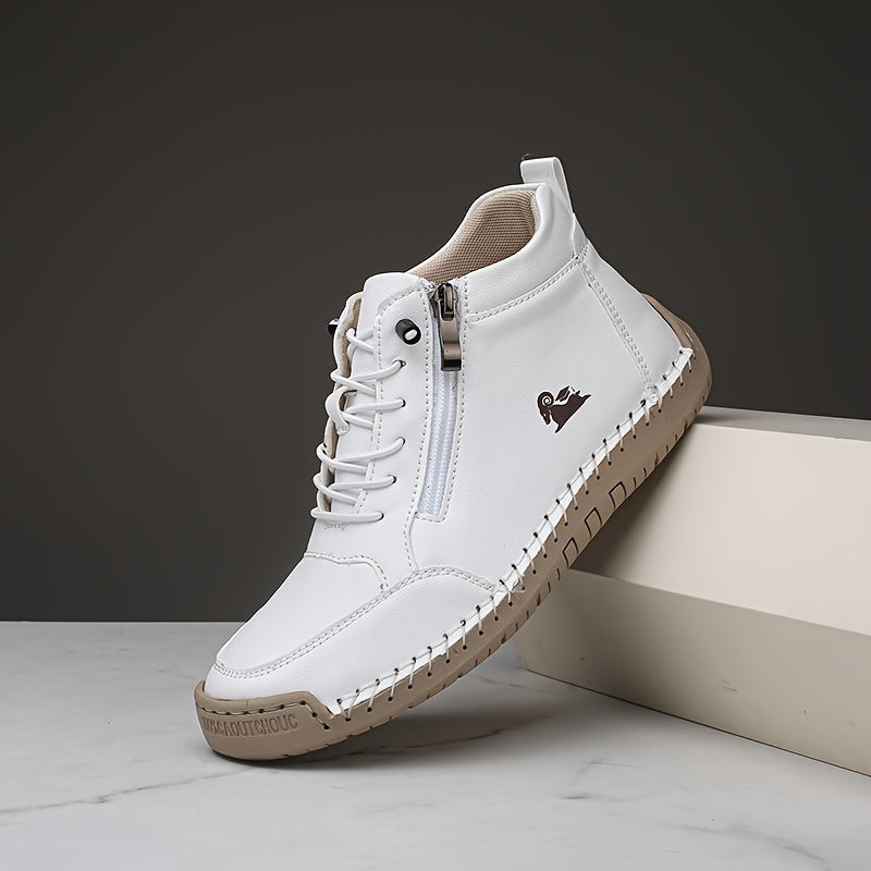 ELIZA & MAREN | SIDE ZIP WALKING SHOES FOR WOMEN