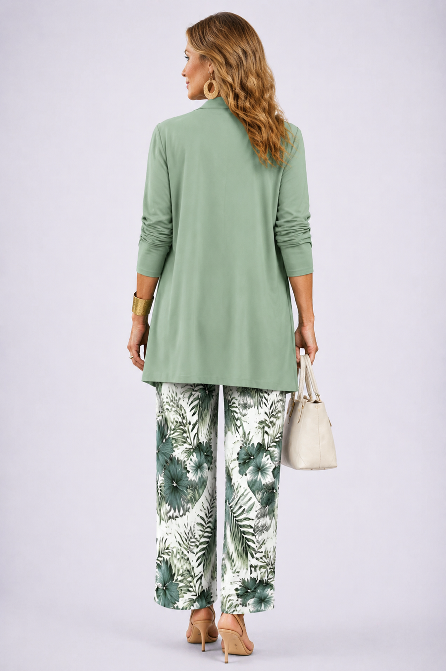 ELIZA & MAREN | LORRAINE CONTRAST THREE-PIECE SET FOR WOMEN