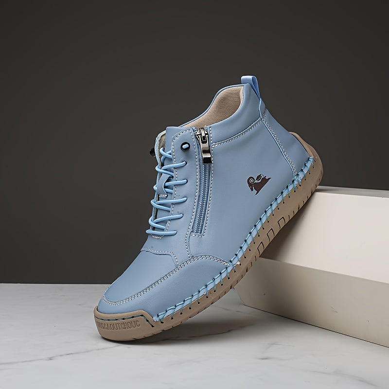ELIZA & MAREN | SIDE ZIP WALKING SHOES FOR WOMEN