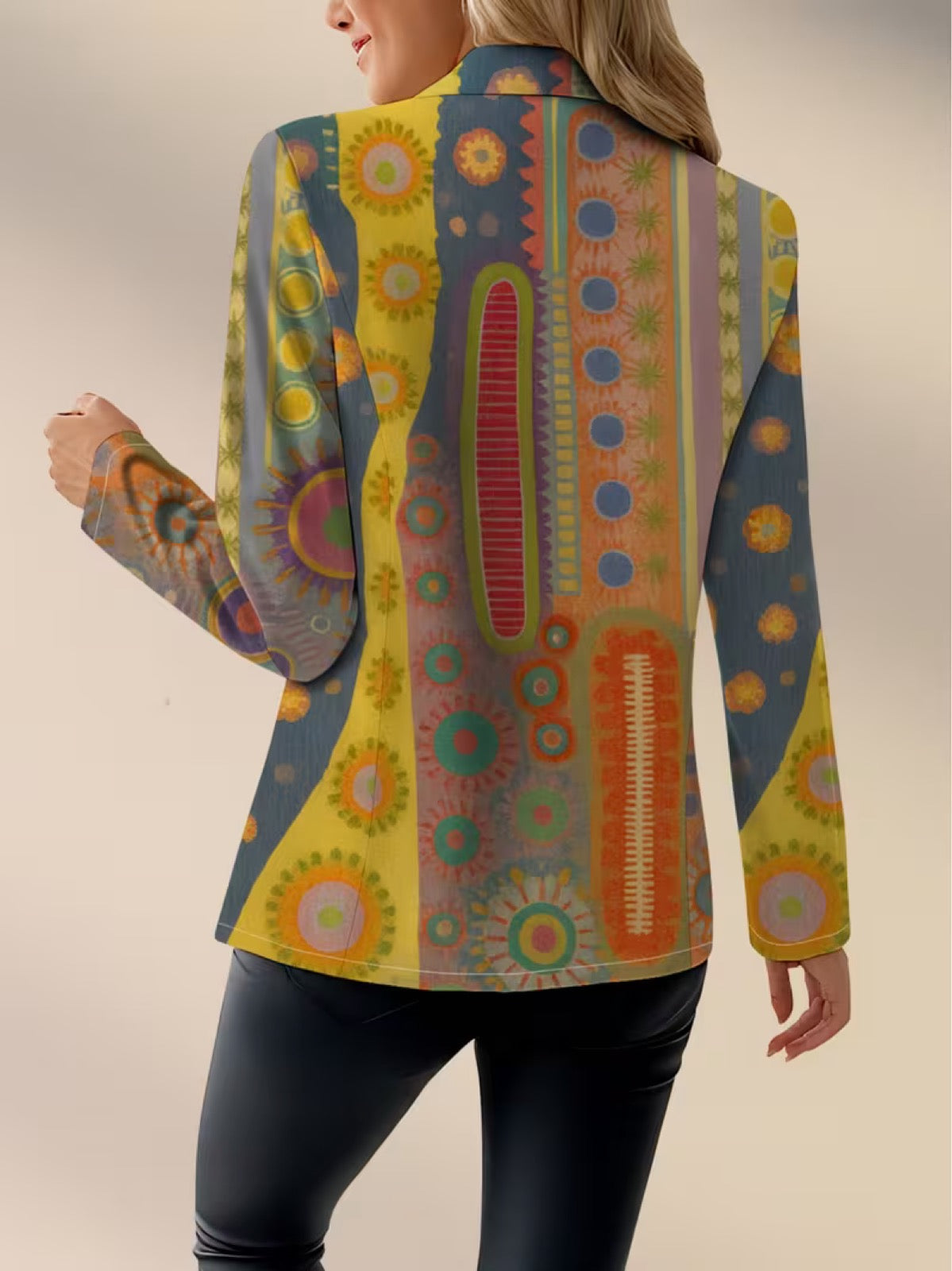 ELIZA & MAREN | BOHEMIAN MEDALLION BLAZER FOR WOMEN