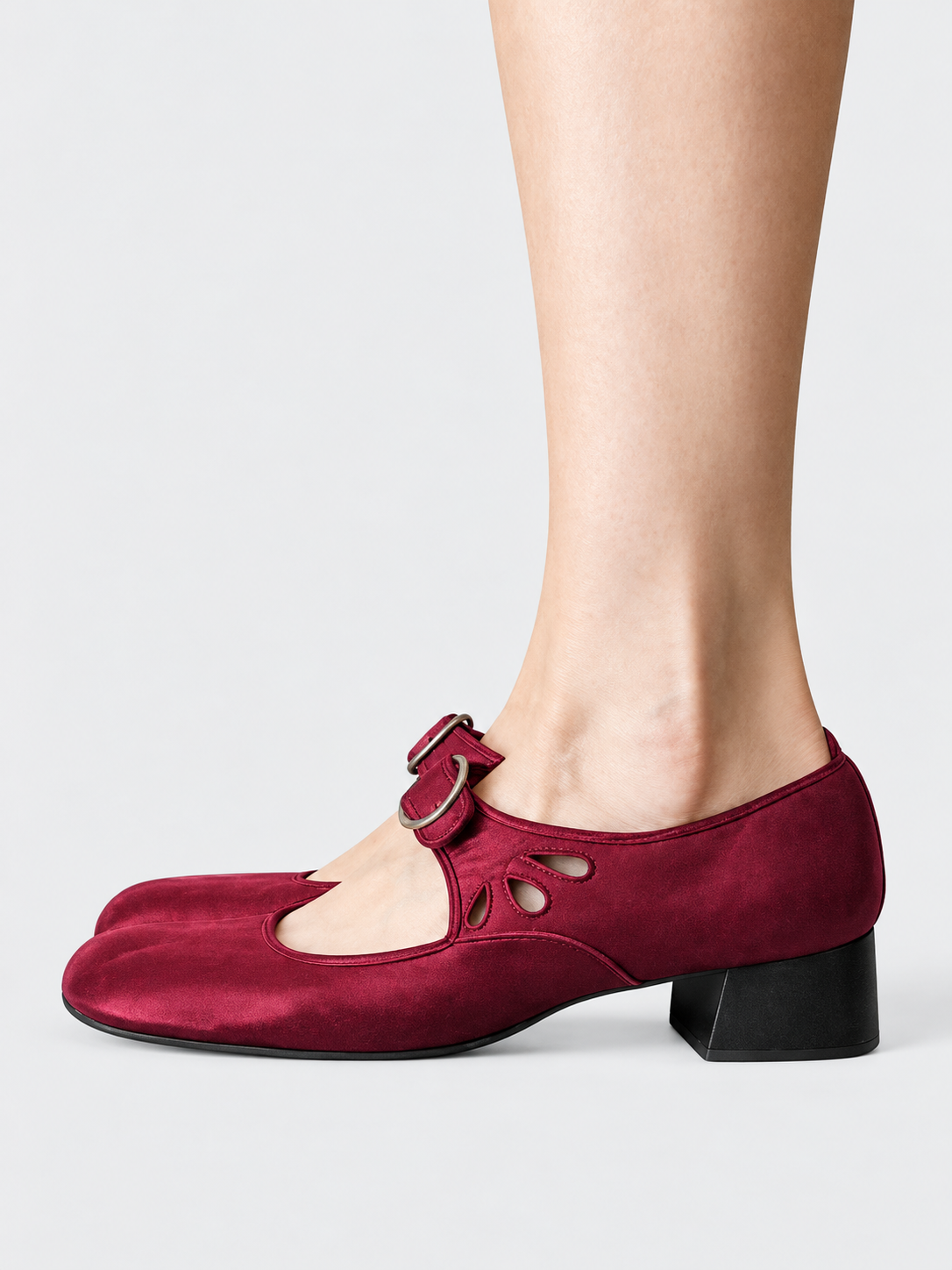 ELIZA & MAREN | CUTOUT STRAP MARY JANES FOR WOMEN