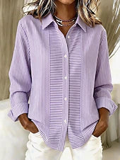 ELIZA & MAREN | CLASSIC STRIPED BLOUSE FOR WOMEN