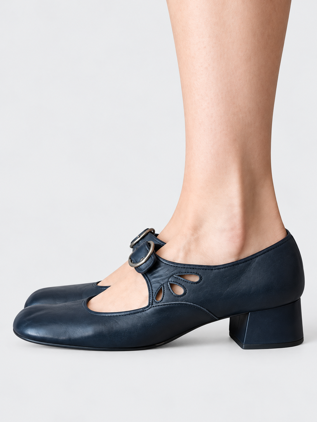 ELIZA & MAREN | CUTOUT STRAP MARY JANES FOR WOMEN