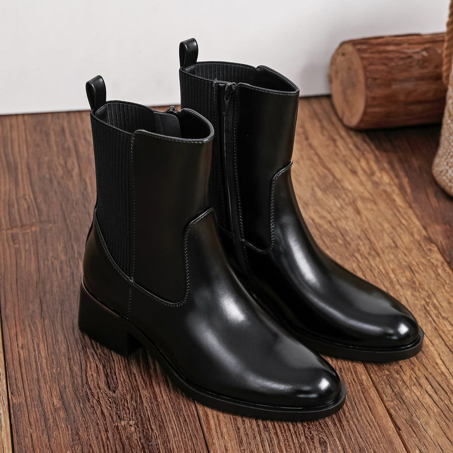 ELIZA & MAREN | CLASSIC CHELSEA ANKLE BOOTS FOR WOMEN