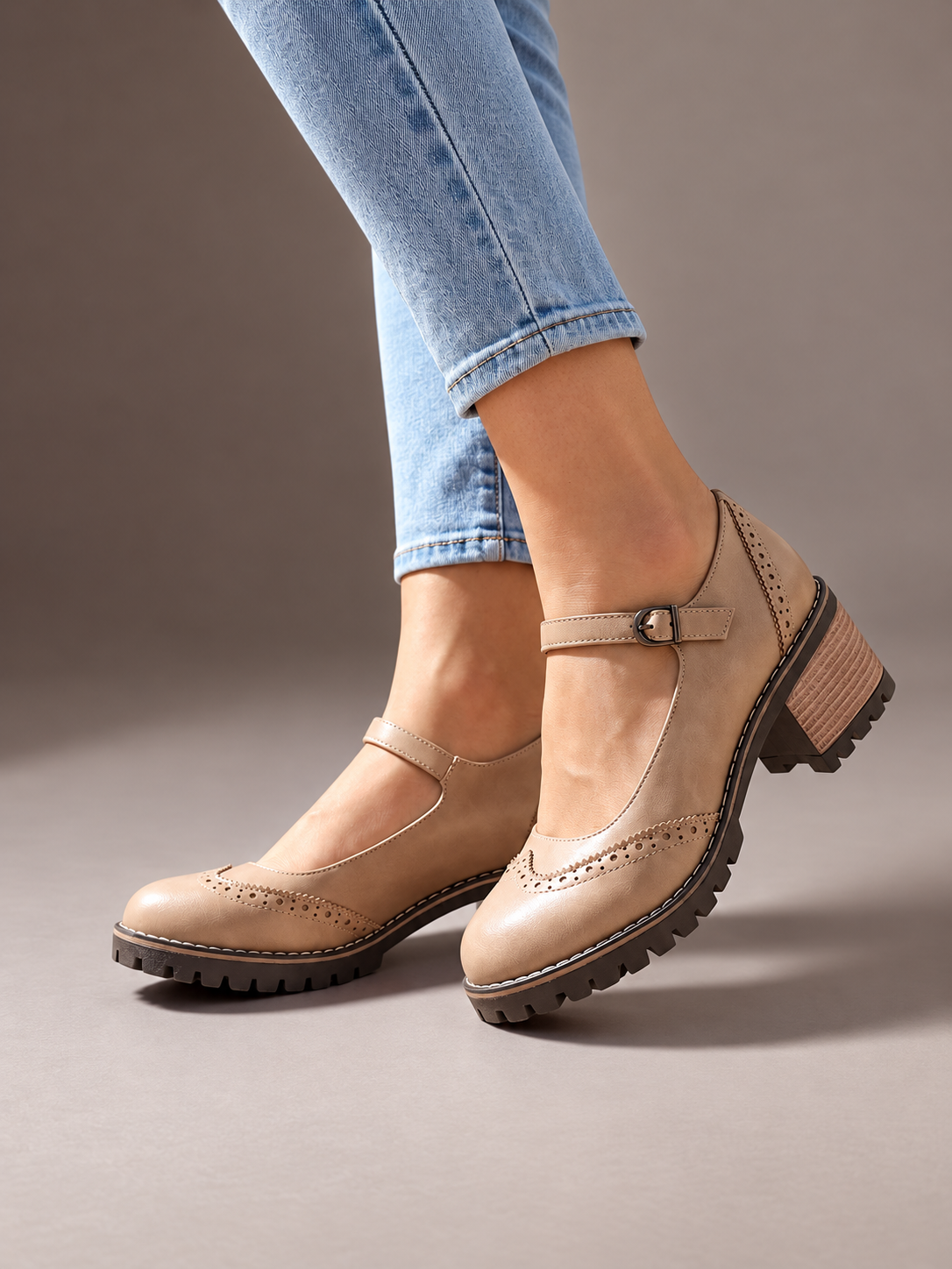 ELIZA & MAREN | BLOCK HEEL MARY JANES FOR WOMEN