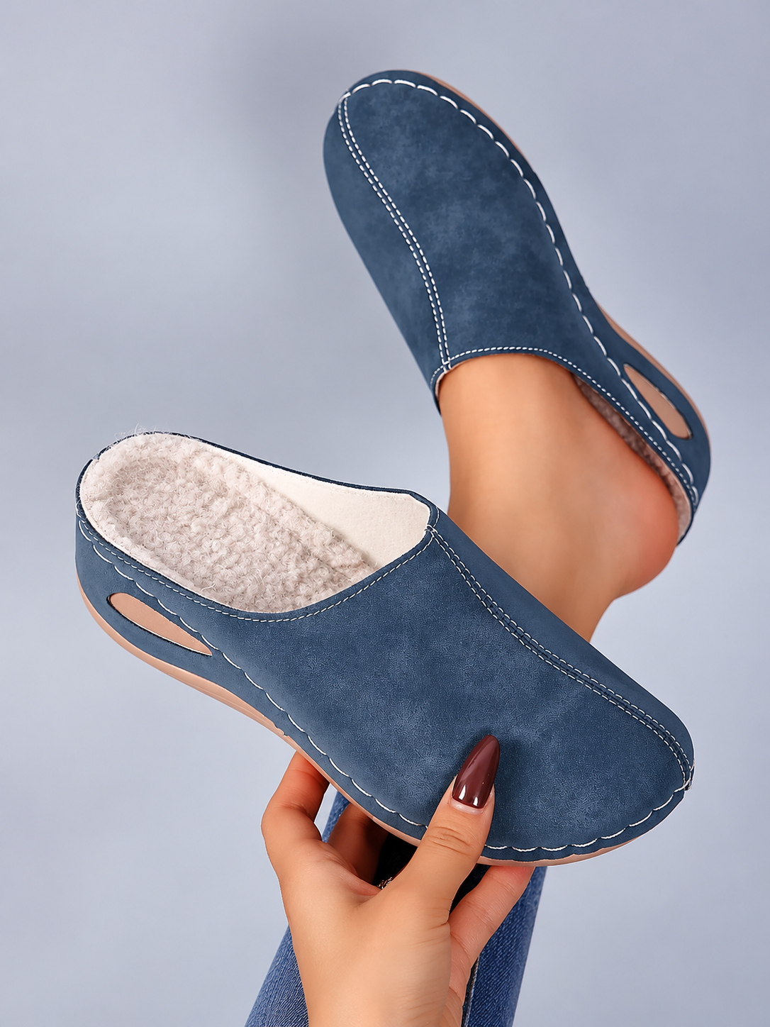 ELIZA & MAREN | WARM LINED SLIPPERS FOR WOMEN