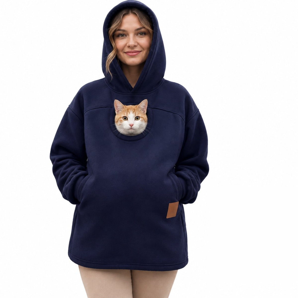 ELIZA & MAREN | PET POCKET HOODIE FOR WOMEN