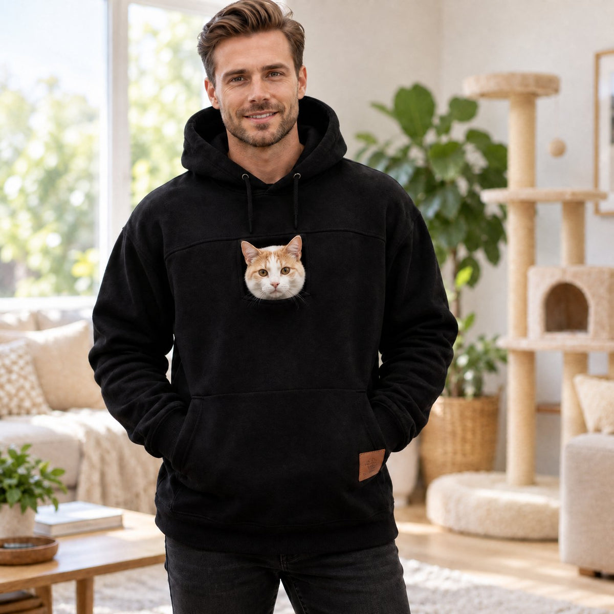 ELIZA & MAREN | PET POCKET HOODIE FOR WOMEN