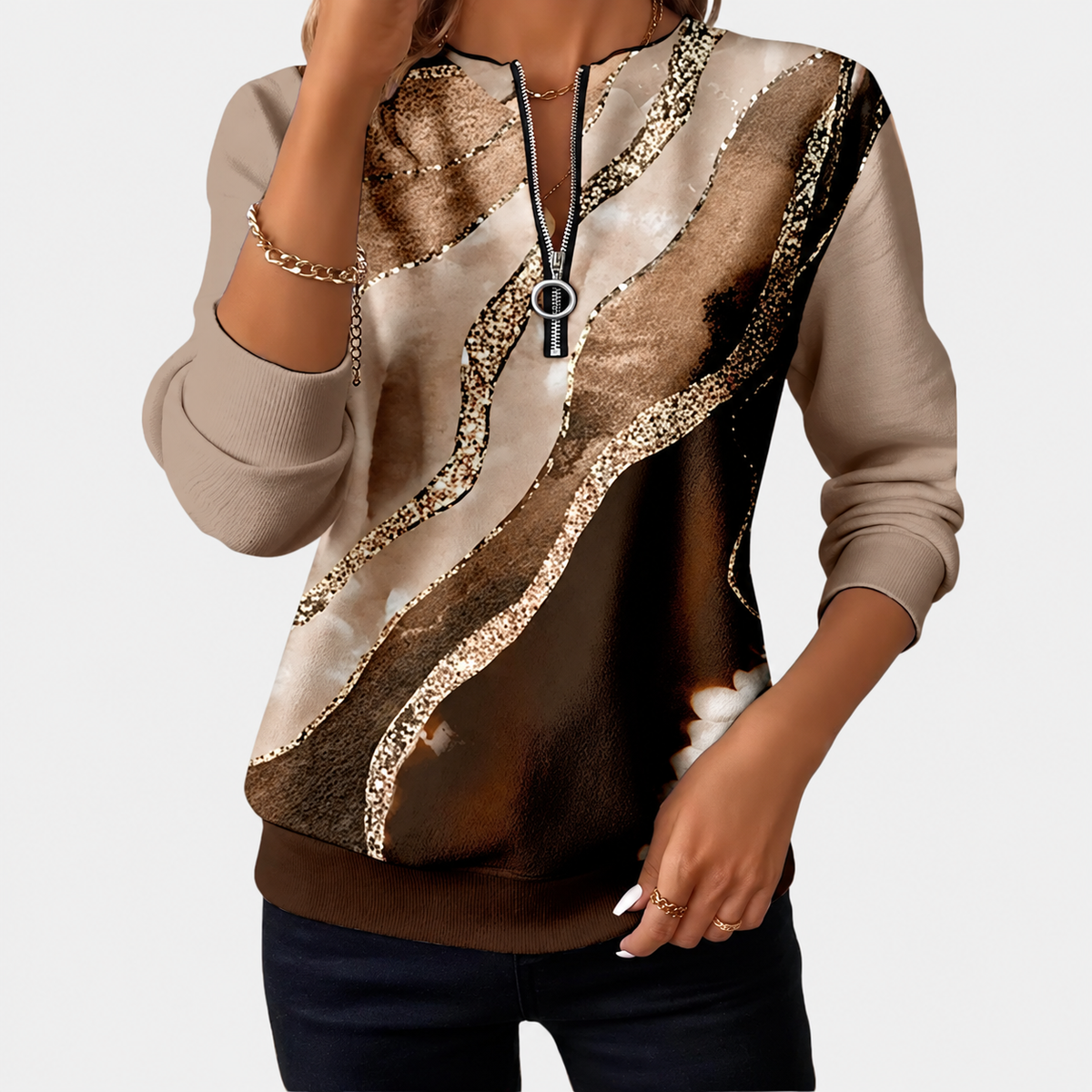 ELIZA & MAREN | VINTAGE GRAPHIC SWEATSHIRT FOR WOMEN