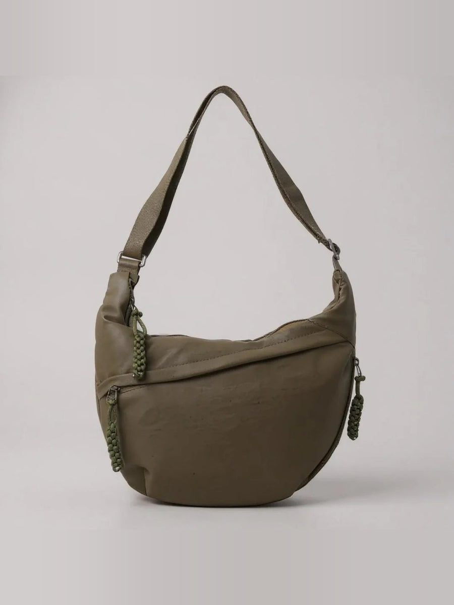 ELIZA & MAREN | HALF-MOON CROSSBODY SHOULDER BAG FOR WOMEN