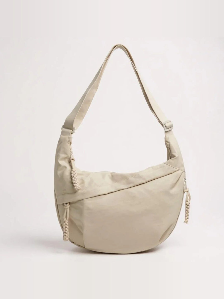 ELIZA & MAREN | HALF-MOON CROSSBODY SHOULDER BAG FOR WOMEN