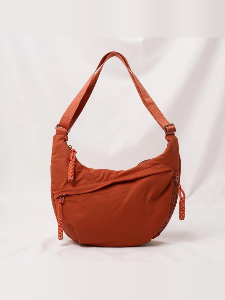 ELIZA & MAREN | HALF-MOON CROSSBODY SHOULDER BAG FOR WOMEN