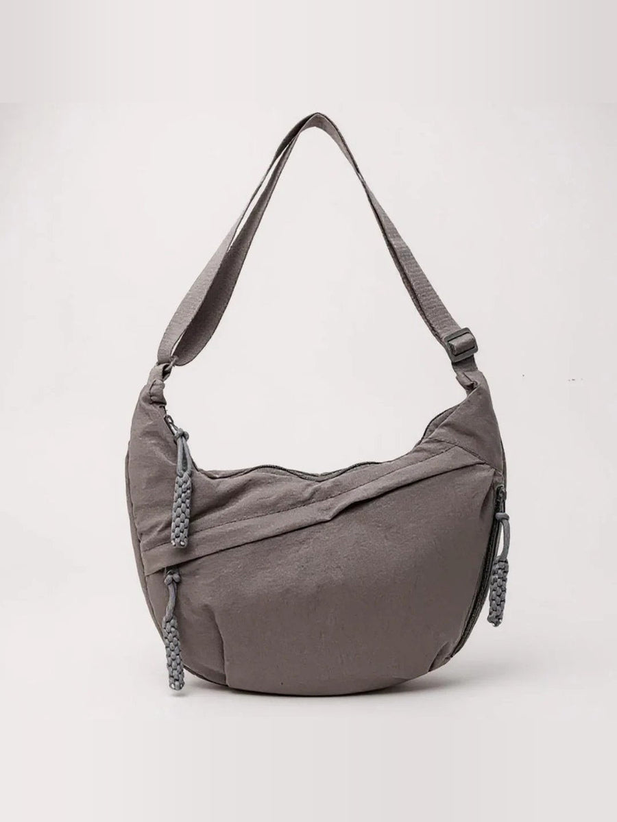 ELIZA & MAREN | HALF-MOON CROSSBODY SHOULDER BAG FOR WOMEN