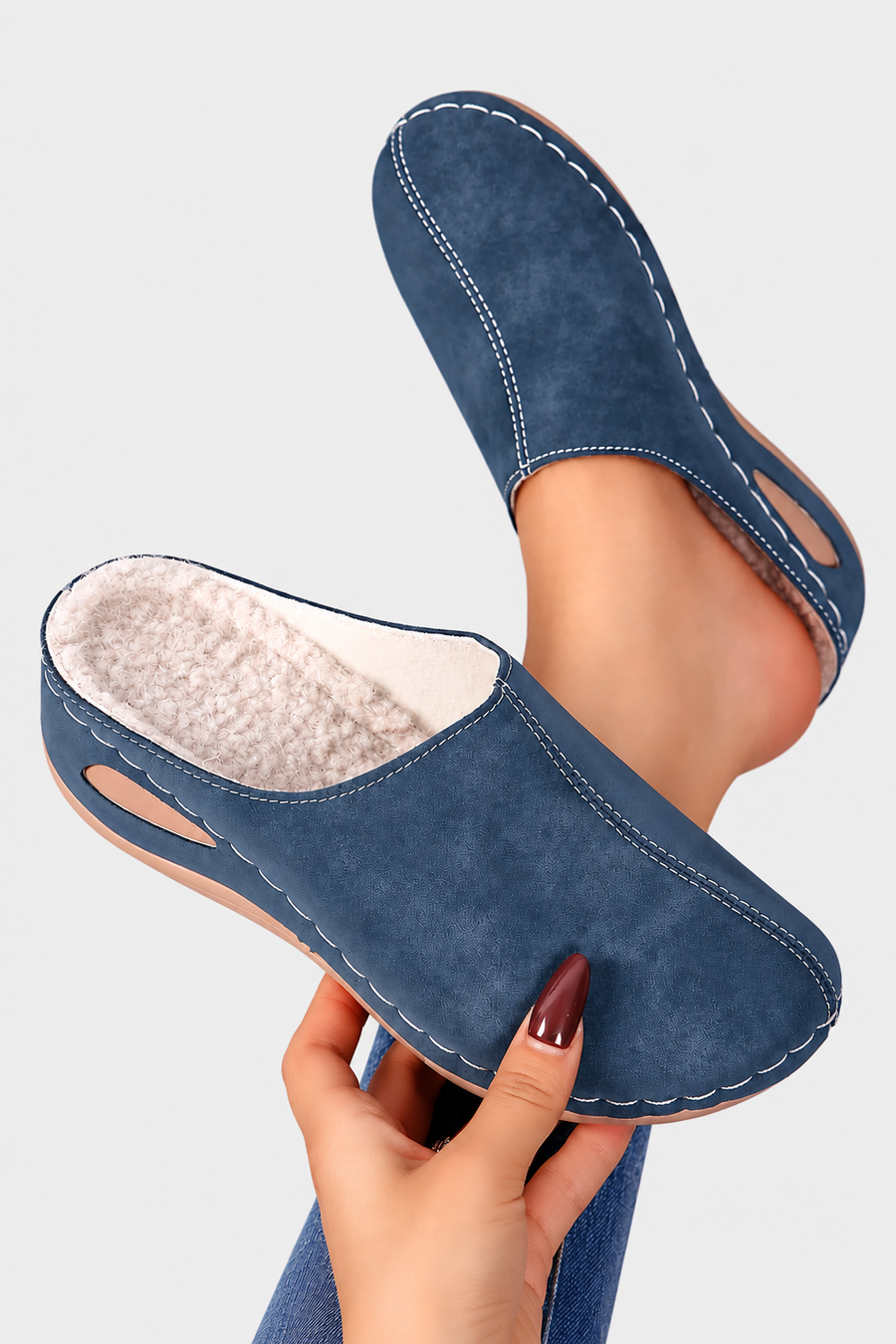 ELIZA & MAREN | WARM LINED SLIPPERS FOR WOMEN