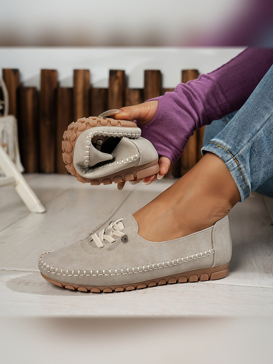 ELIZA & MAREN | FLEXIBLE SOLE MOCCASINS FOR WOMEN