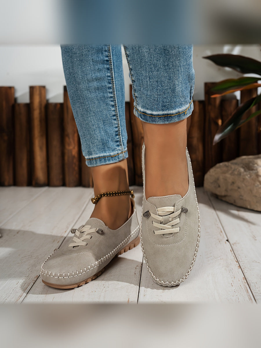 ELIZA & MAREN | FLEXIBLE SOLE MOCCASINS FOR WOMEN
