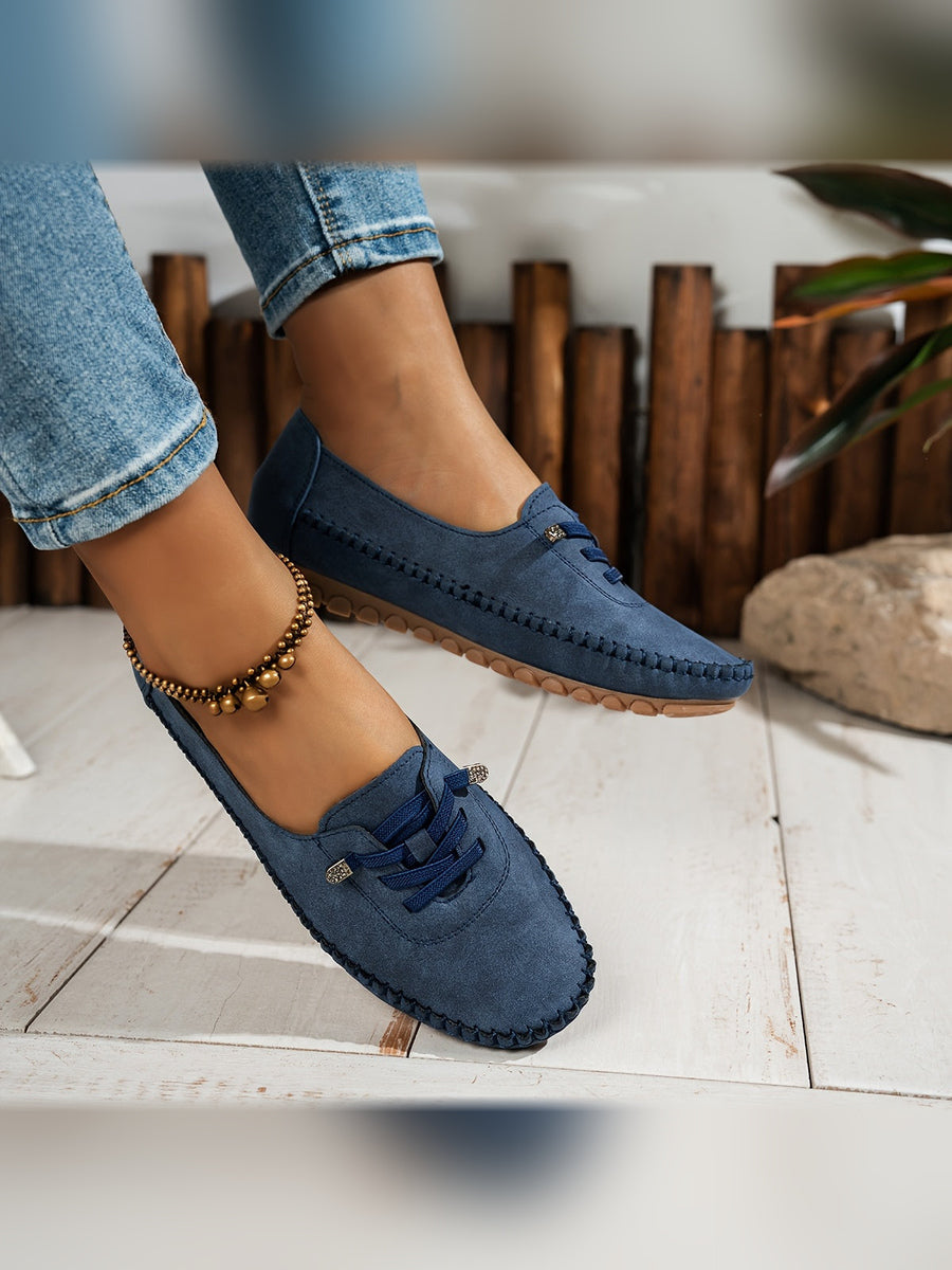 ELIZA & MAREN | FLEXIBLE SOLE MOCCASINS FOR WOMEN