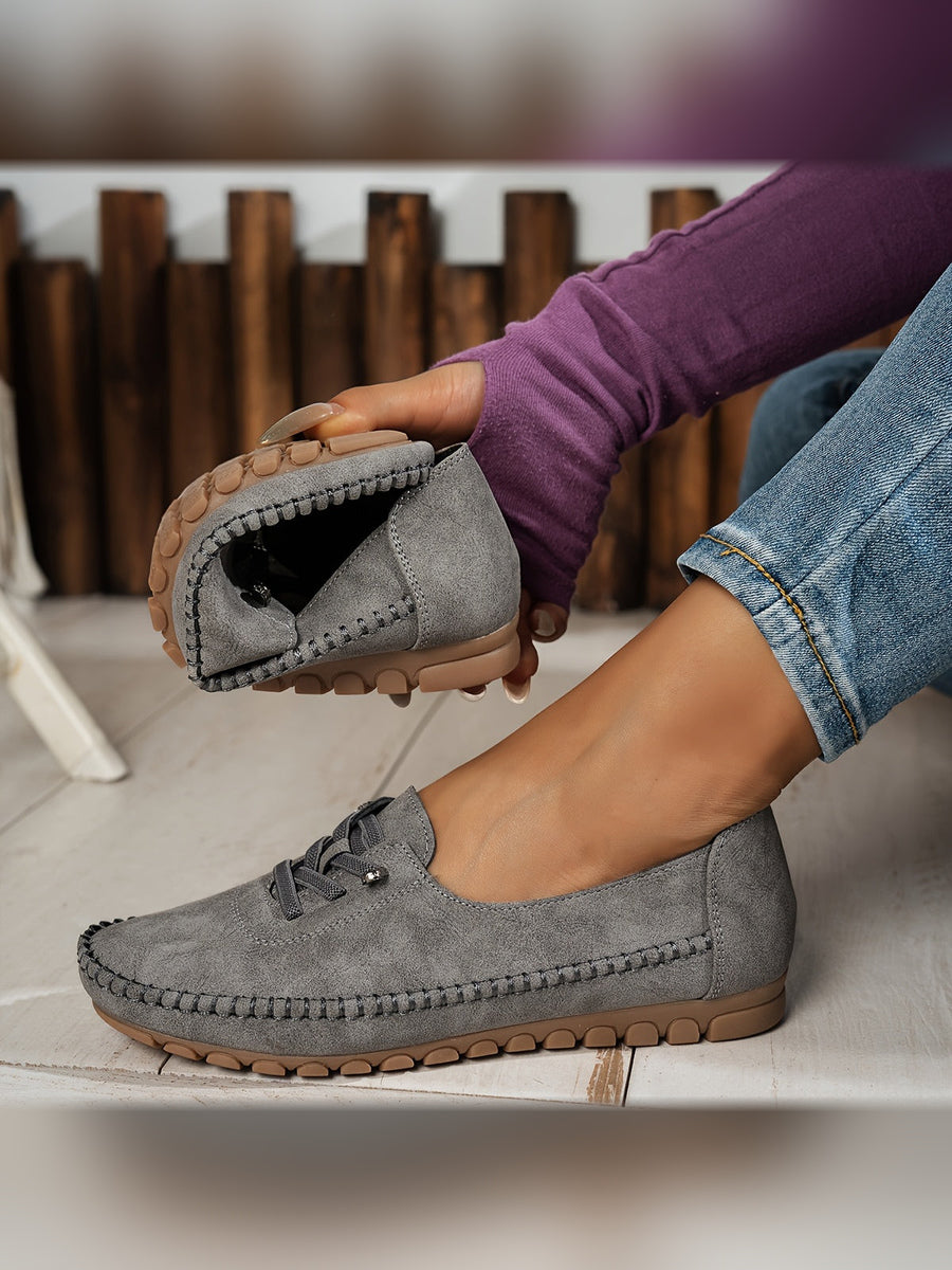 ELIZA & MAREN | FLEXIBLE SOLE MOCCASINS FOR WOMEN