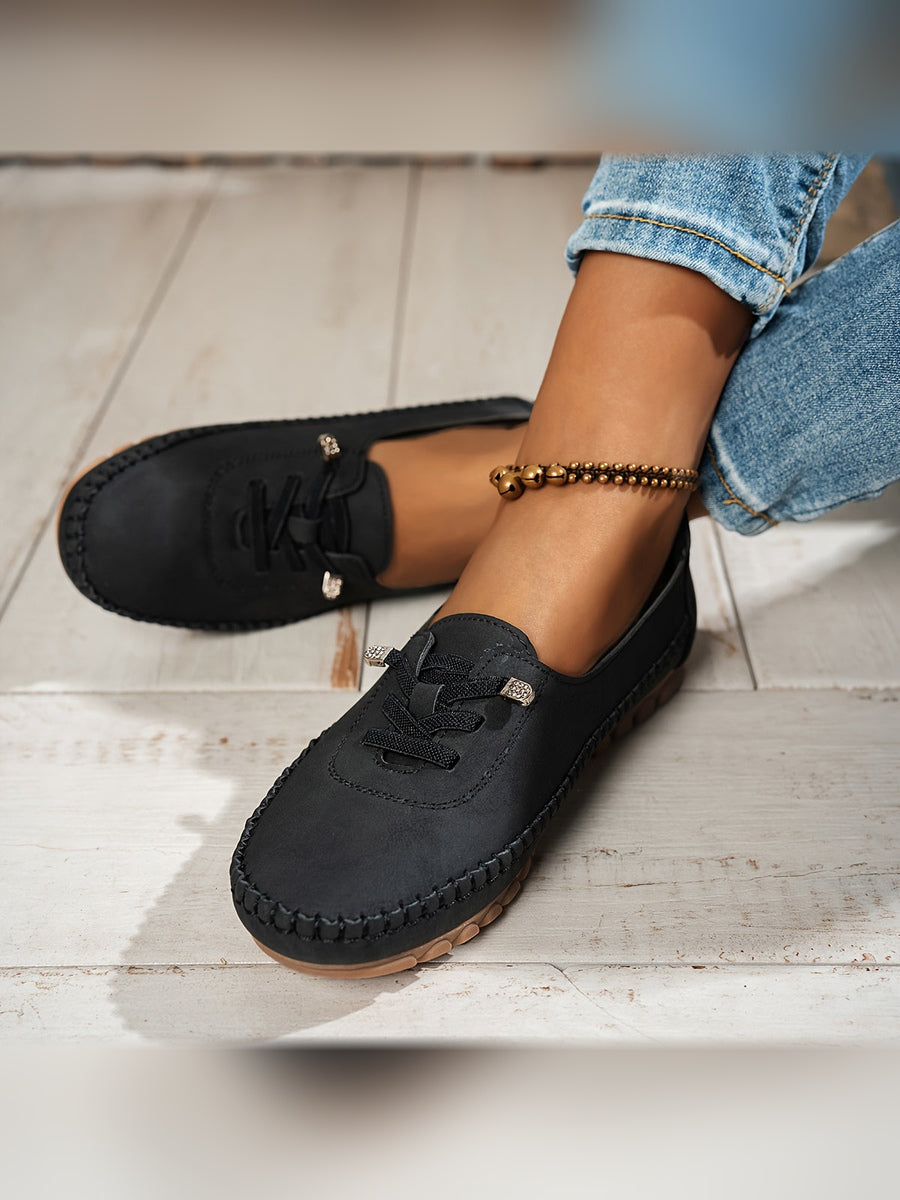 ELIZA & MAREN | FLEXIBLE SOLE MOCCASINS FOR WOMEN