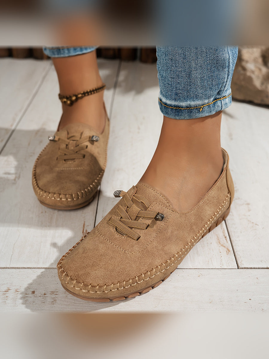 ELIZA & MAREN | FLEXIBLE SOLE MOCCASINS FOR WOMEN