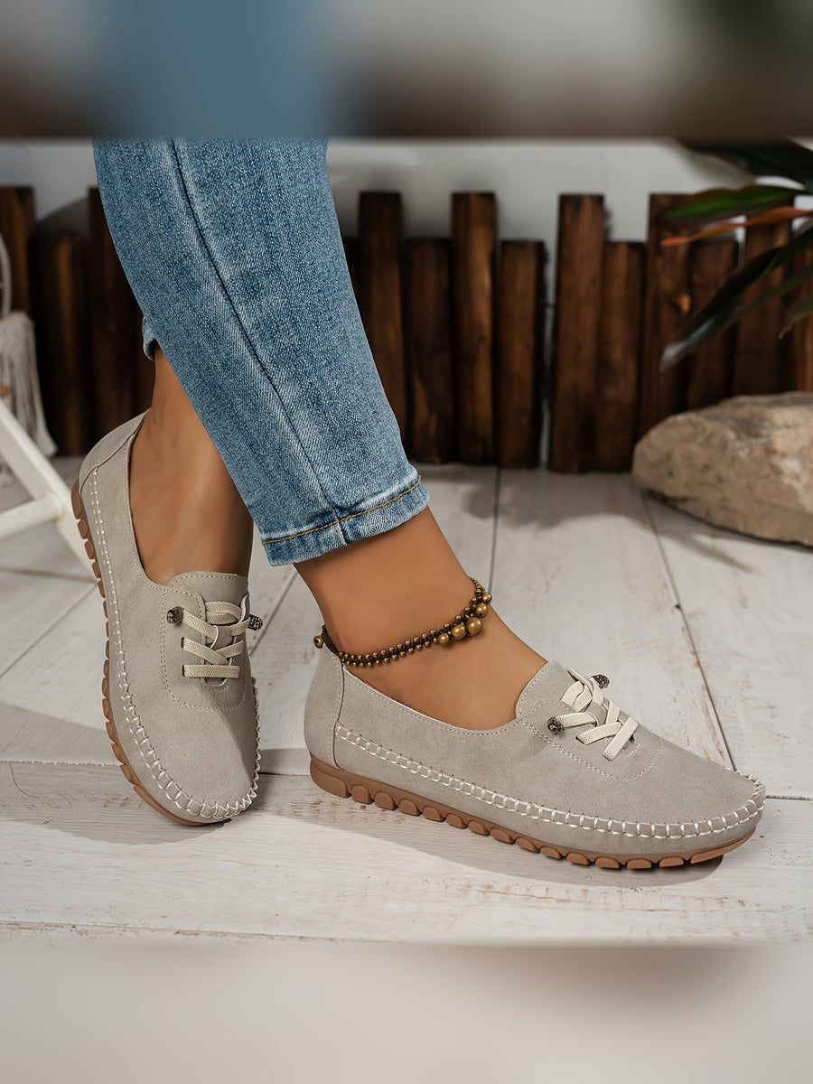 ELIZA & MAREN | FLEXIBLE SOLE MOCCASINS FOR WOMEN
