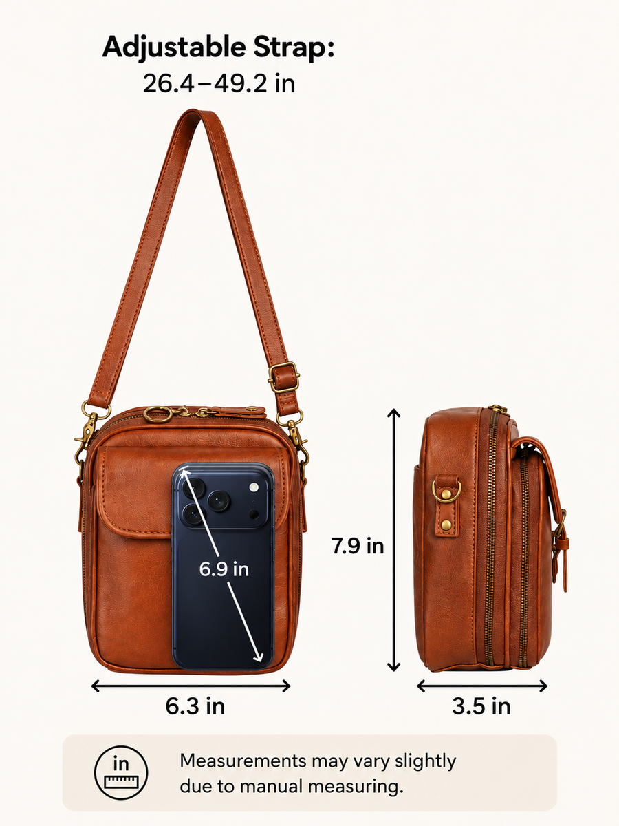 ELIZA & MAREN | ORGANIZED CROSSBODY BAG FOR WOMEN