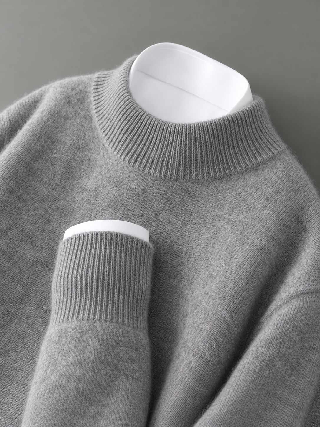 ELIZA & MAREN | WOOL MOCK NECK SWEATER FOR WOMEN