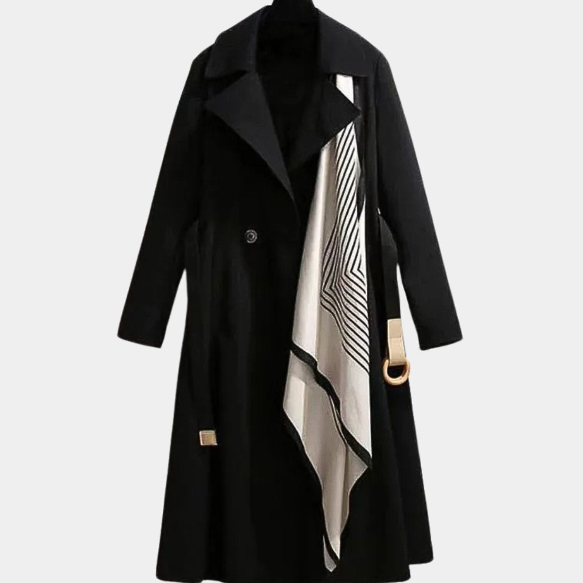 ELIZA & MAREN | CLASSIC BELTED MIDI TRENCH FOR WOMEN
