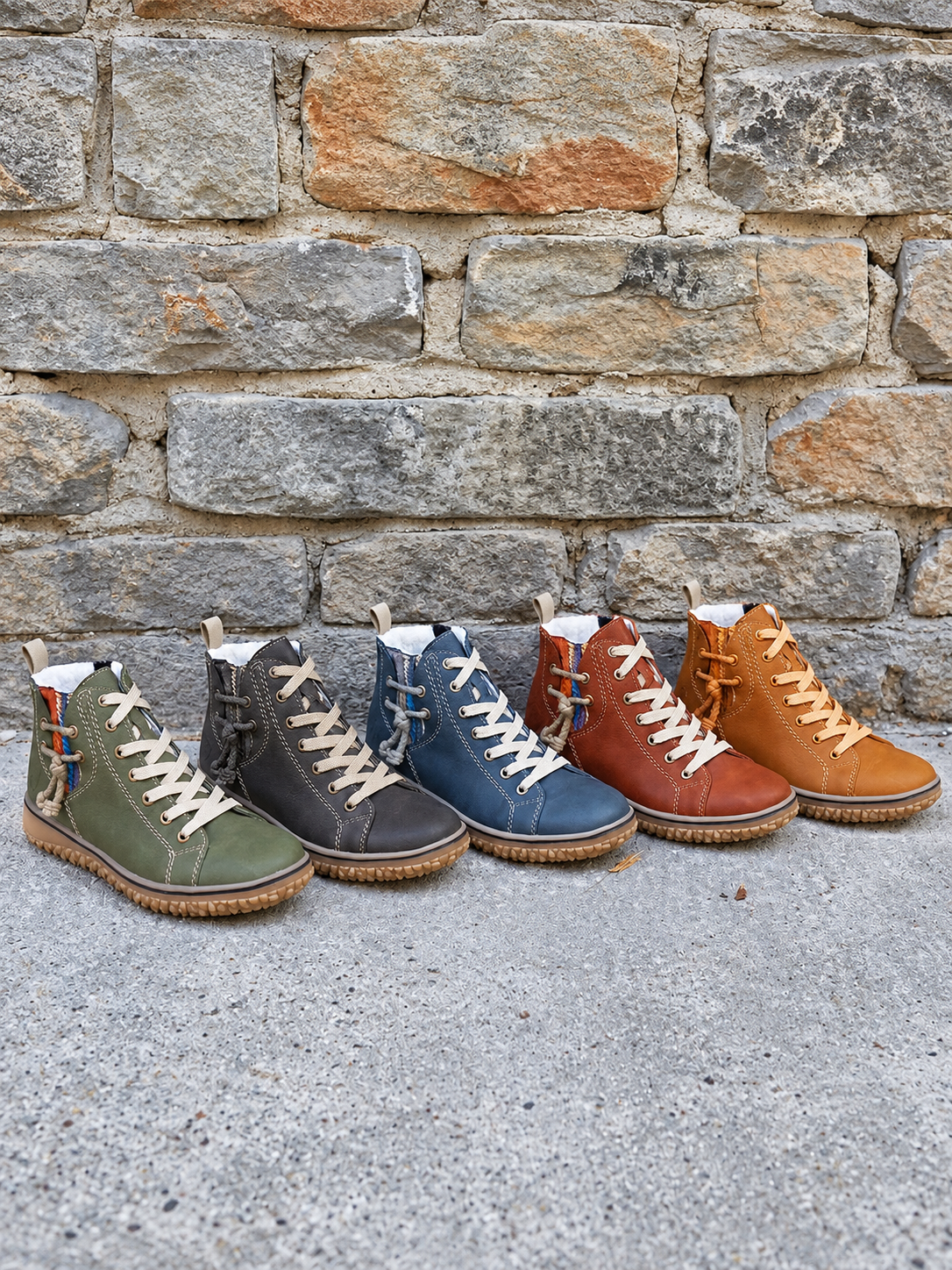 ELIZA & MAREN | FLEXIBLE ZIP ANKLE BOOTS FOR WOMEN