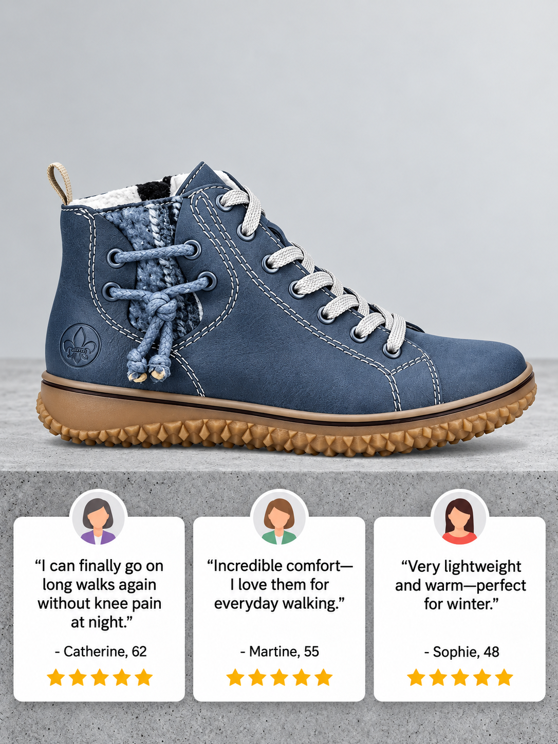 ELIZA & MAREN | FLEXIBLE ZIP ANKLE BOOTS FOR WOMEN